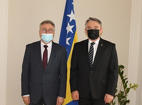 O sastanku Ambasadora Rusije u BiH Igora Kalabuhova sa članom Predsjedništva BiH Željkom Komšićem