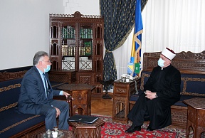 O sastanku Ambasadora Rusije u BiH Igora Kalabuhova s Poglavarom Islamske zajednice u BiH Reisu-l-ulemom Husejnom Kavazovićem