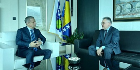 O sastanku Ambasadora Rusije u BiH Igora Kalabuhova s predsjednikom Saveza za bolju budućnost Fahrudinom Radončićem
