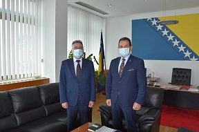 O sastanku Ambasadora Rusije u BiH Igora Kalabuhova s Ministrom sigurnosti Bosne i Hercegovine Selmom Cikotićem
