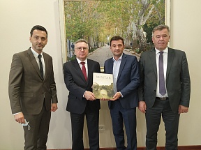 O posjeti Ambasadora Rusije u BiH Igora Kalabuhova Mostaru O posjeti Ambasadora Rusije u BiH Igora Kalabuhova Mostaru