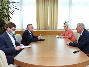 O sastanku Ambasadora Rusije u BiH Igora Kalabuhova s zamjenikom Predsjedavajućeg Predstavničkog doma Parlamentarne skupštine Bosne i Hercegovine Nebojšom Radmanovićem