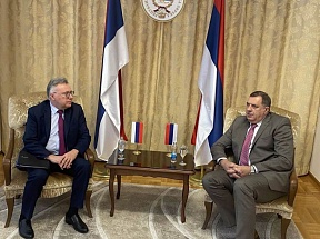 O sastanku Ambasadora Rusije u BiH Igora Kalabuhova s Predsjedavajućim Predsjedništva Bosne i Hercegovine Miloradom Dodikom