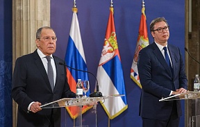 Izvadak iz zajedničke konferencije za novinare Ministra vanjskih poslova Ruske Federacije Sergeja Lavrova i Predsjednika Republike Srbije Aleksandra Vučića nakon pregovora, Beograd, 10. oktobar 2021. godine