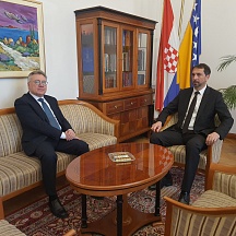 O susretu Veleposlanika Rusije u BiH Igora Kalabuhova s Predsjednikom FBiH Marinkom Čavarom